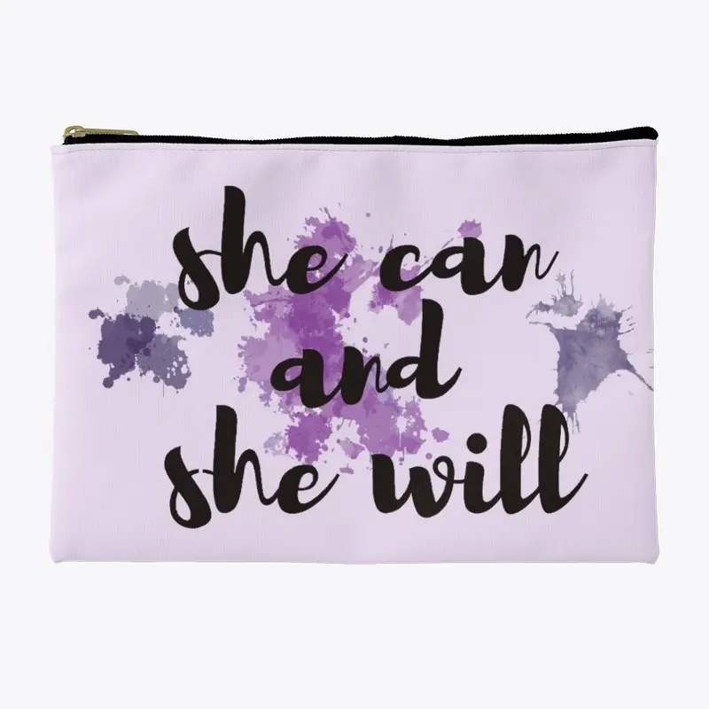 SHE CAN &amp; SHE WILL