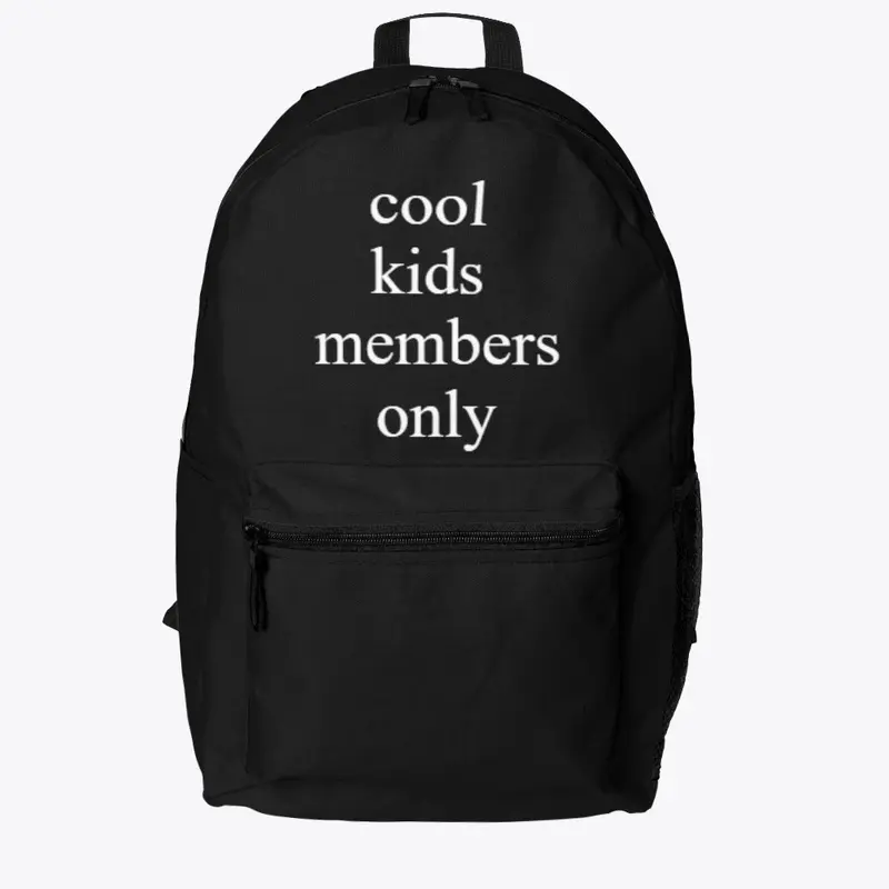 COOL KIDS MEMBERS ONLY